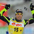Fourcade biatlon 20 kilometrov zmaga Östersund