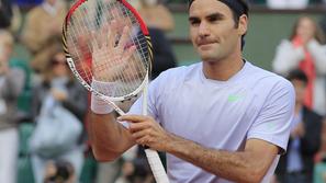 Roger Federer OP Francije Roland Garros osmina finala