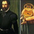 Cosimo I. de Medici s pripravo za merjenje časa, ki je bila v tistih časih še ve