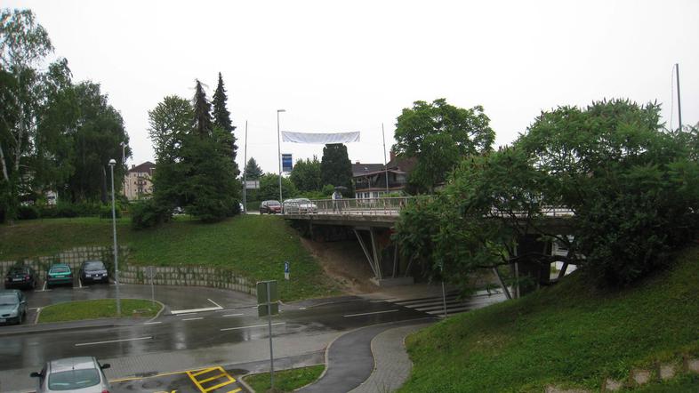 Mnogi Brežičani bi namesto nadvoza raje videli nivojsko križišče cest. (Foto: Na