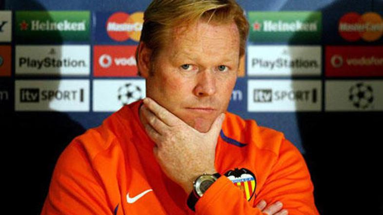Ronald Koeman ni več trener nogometašev Valencie.