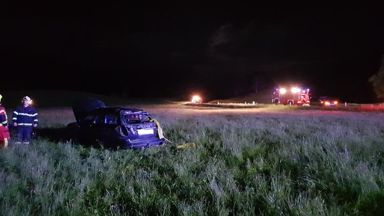 Prometna nesreča pri Bohinjski Bistrici