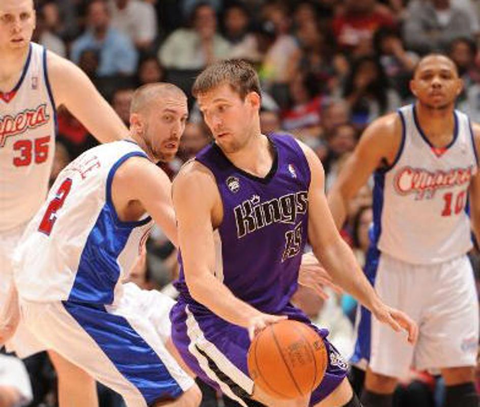 Beno Udrih je v zadnjem času med najboljšimi košarkarji Sacramento Kings. V gale