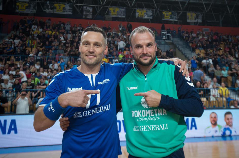 Uroš Zorman in Luka Žvižej