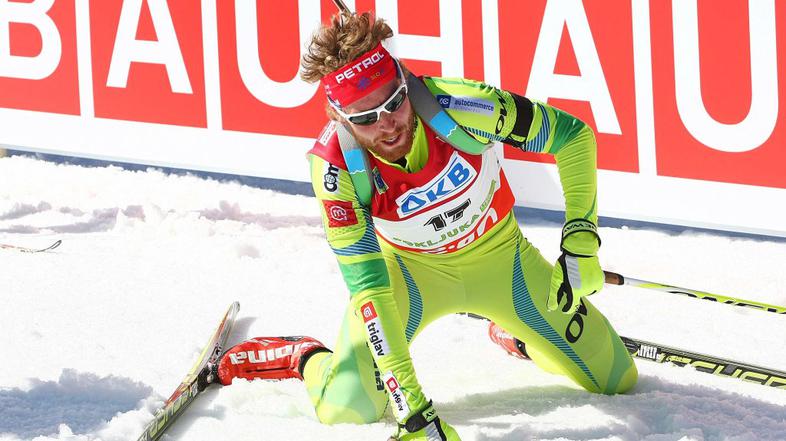 Bauer biatlon Pokljuka moška zasledovalna tekma