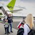 prvi let letalske družbe Airbaltic z Letališča Ljubljana