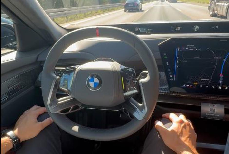 BMW serija 7, samodejna vožnja | Avtor: Andrej Leban
