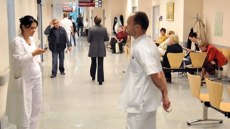 Ljubljana 02.10.08, onkoloski institut, bolniki, pacijenti, cakalnica, zdravniki