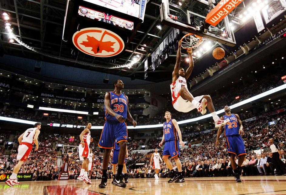NBA Raptors Knicks Air Canada Center Toronto
