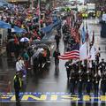 Copley Square Bostonski maraton Boston častna straža obletnica