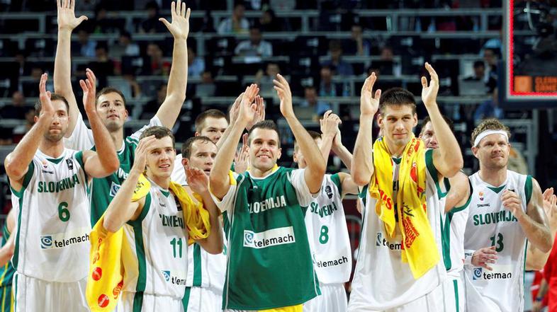 Slovenska reprezentanca bi si zaslužila domače evropsko prvenstvo. (Foto: Reuter