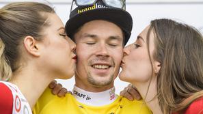 Primož Roglič po Romandiji