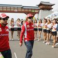 Massa Alonso Grid girls formula 1
