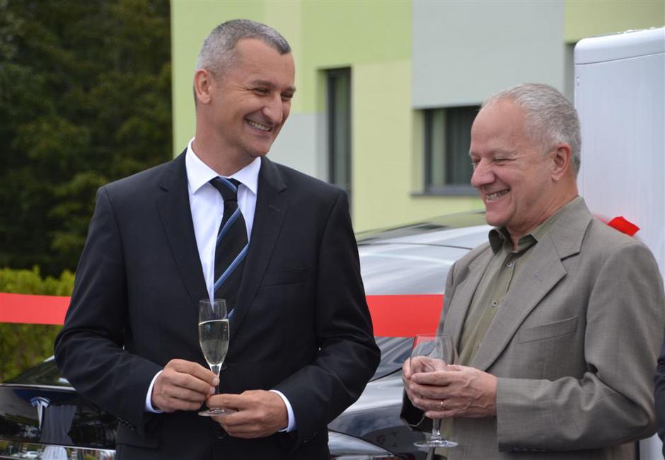 Joseph A. Mussomeli in Samo Omerzel | Avtor: Gregor Prebil