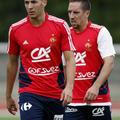 Franck Ribery in Karim Benzema (Foto: Reuters)