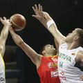 Igralci Litve bodo v soboto poskušali ustaviti slovenske košarkarje. Jim bo uspe