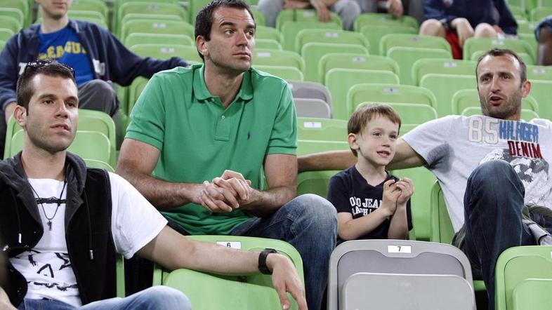 Sani Bečirović Jasmin Hukić Ivica Jurković Union Olimpija Prokom Evroliga Stožic