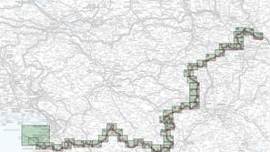 Zemljevid Slovenije po arbitraži