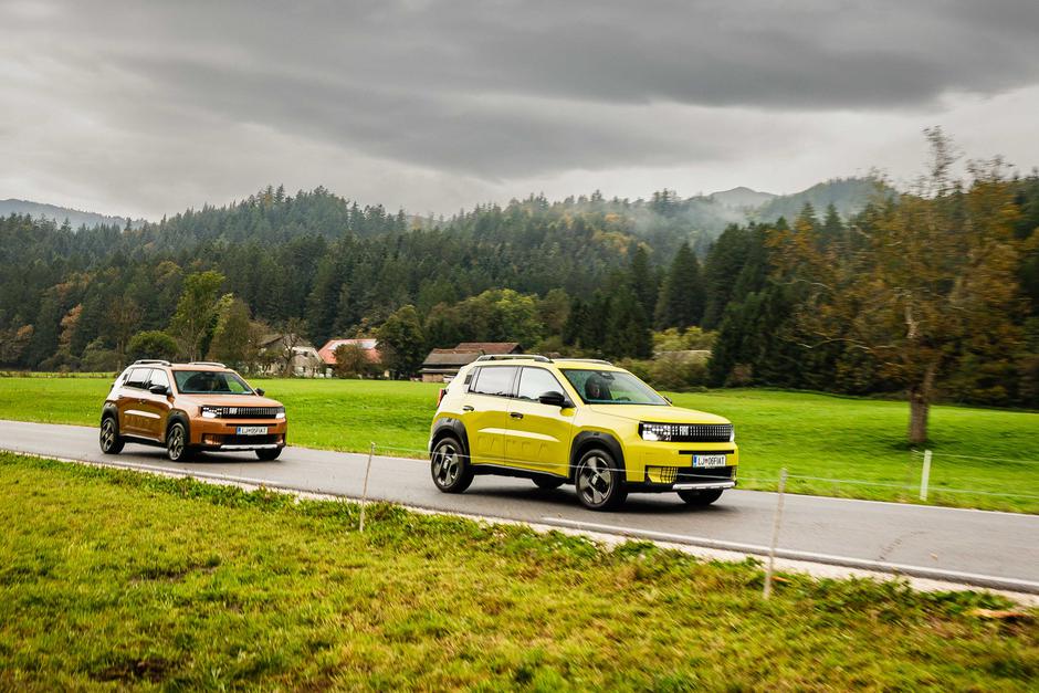 primerjava fiat panda hybrid bev | Avtor: Saša Despot