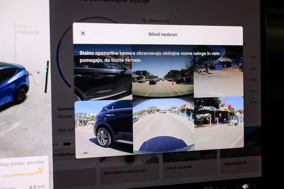 FSD Tesla, samodejna vožnja | Avtor: Saša Despot