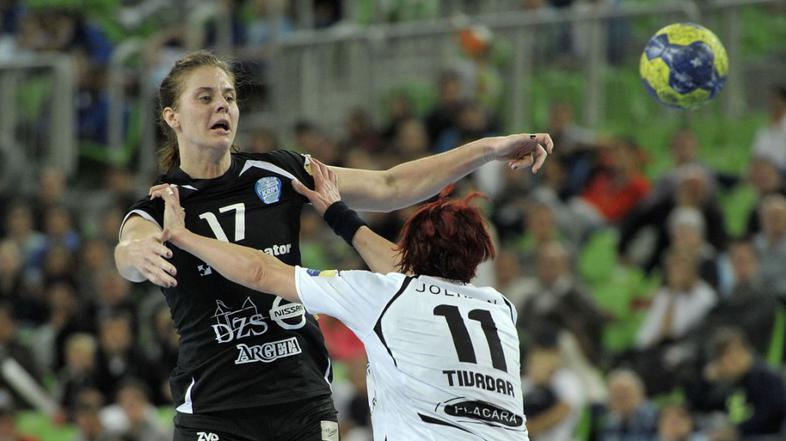 Krim Mercator Cluj Liga prvakinj Stožice