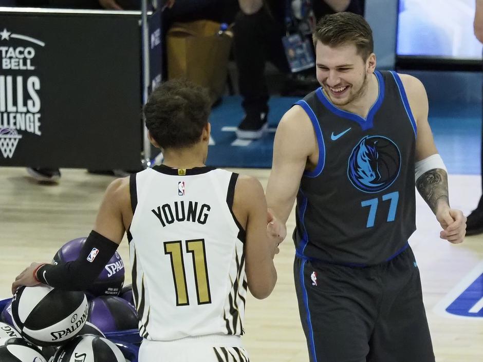 luka dončić trae young | Avtor: Epa