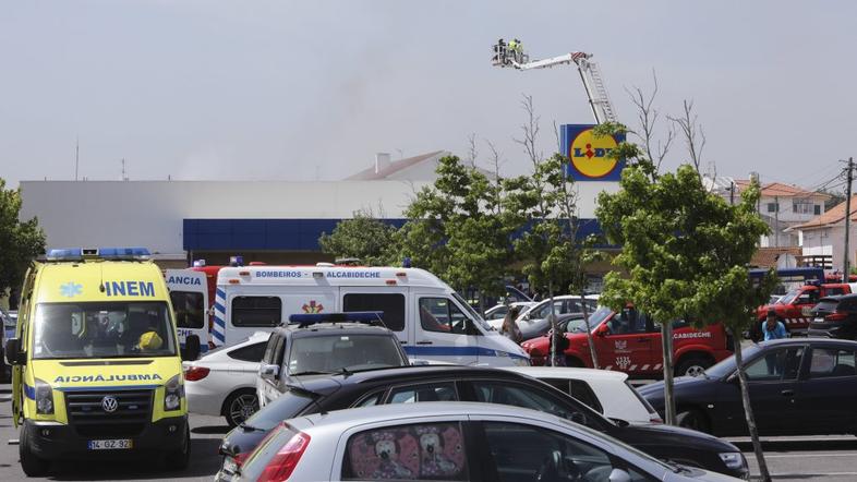 Strmoglavljenje letala na Portugalskem