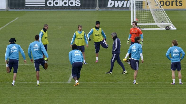 Mourinho Valdebebas Real Madrid trening