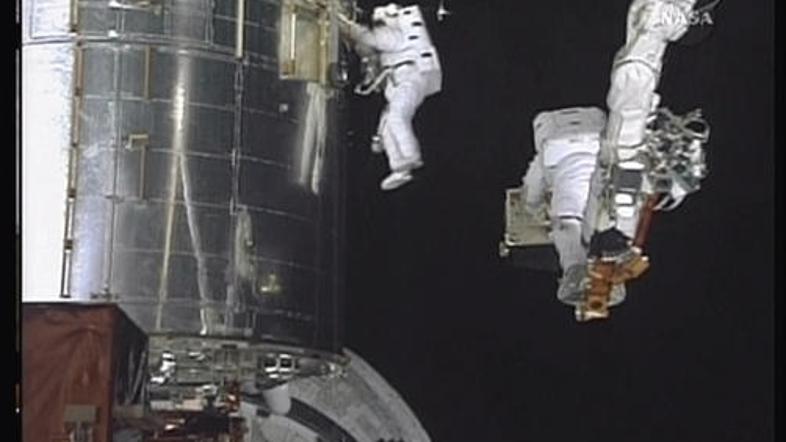 Hubbla se je zadnjič dotaknila človeška roka.