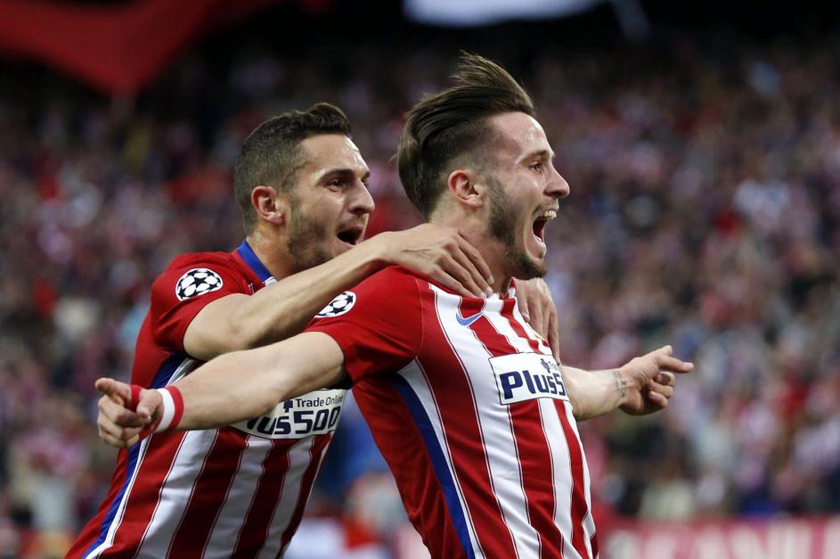 Koke Saul Niguez Atletico Madrid Bayern Liga prvakov