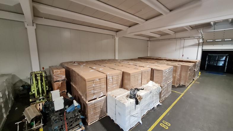 Razkritje nezakonite proizvodnje tobaka