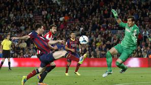 Messi Iraizoz Barcelona Athletic Bilbao BBVA