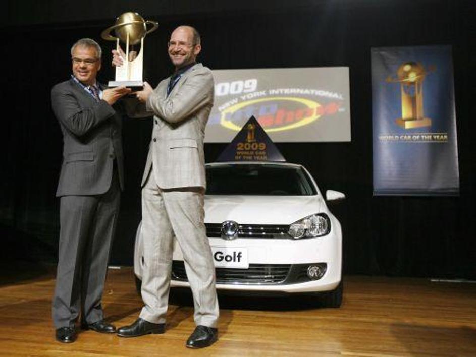 Svetovni avtomobil leta 2009 je VW golf. (Foto: Reuters)