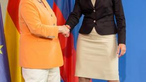 Angela Merkel Alenka Bratušek