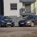 Opel astra in ford focus