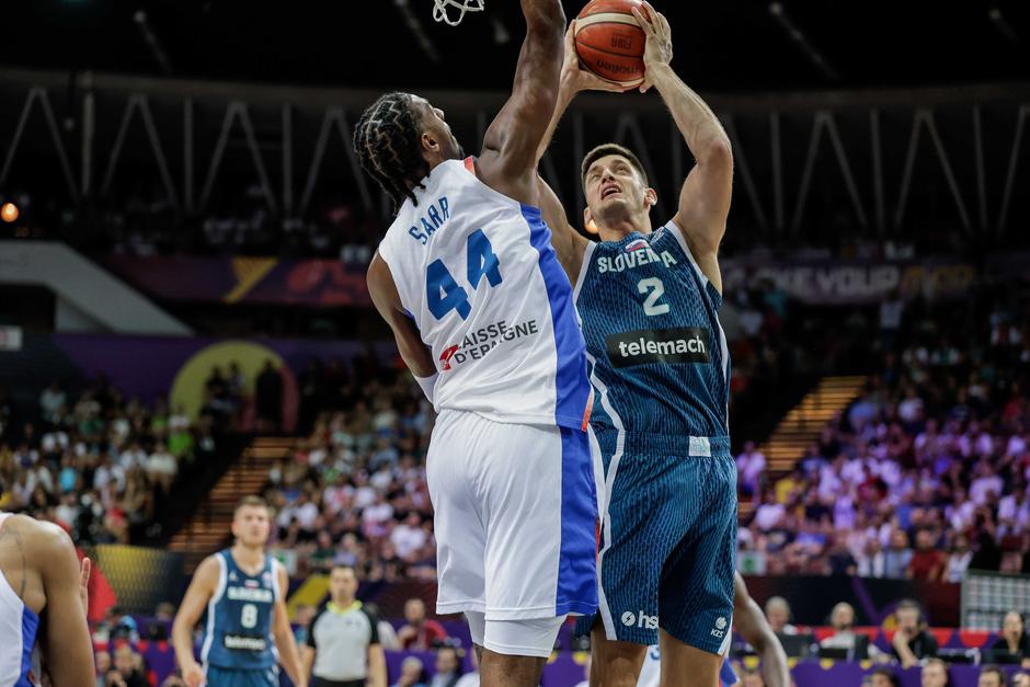 eurobasket 2025 francija slovenija, martin krampelj | Avtor: Saša Despot