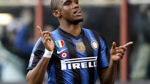 Samuel Eto'o Eto gol zadetek veselje proslavljanje slavje proslava