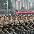 parada severnokorejske vojske v Pjongjangu 2010