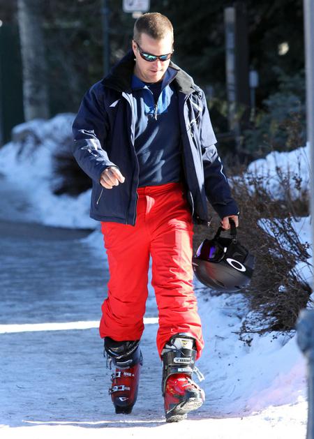 Chris O'Donell se je na počitnice odpravil z ženo Caroline in hčerko Lily. 