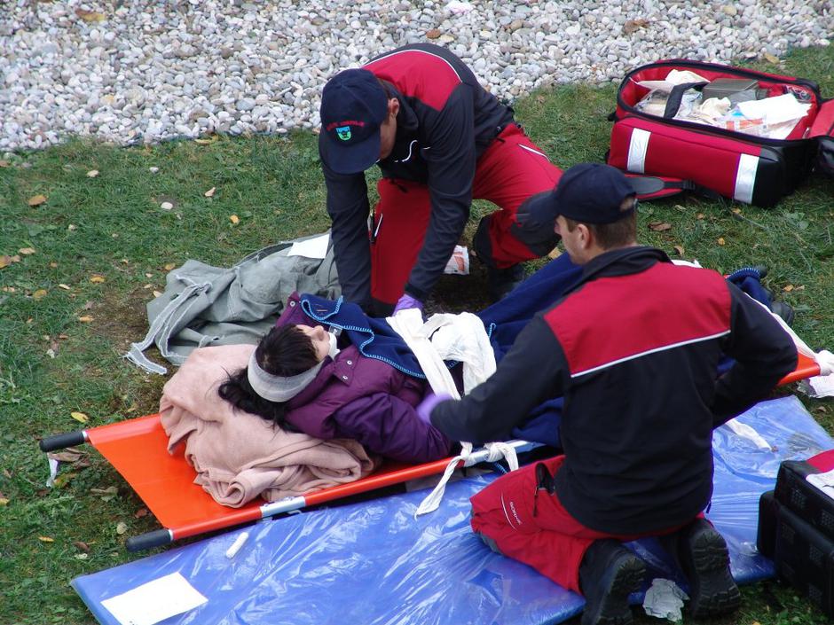 ekipe prva pomoč vaja  | Avtor: Jaka Dimc