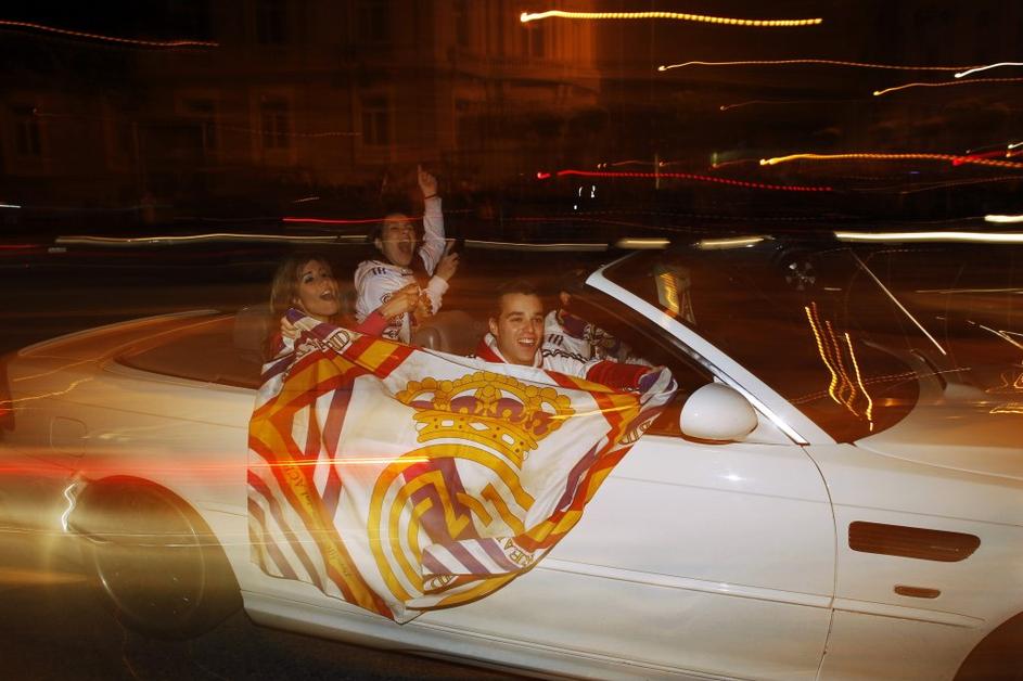 Real Madrid navijači proslavljajo