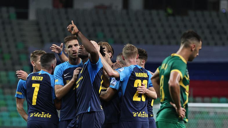 nogomet Celje - Neman Grodno