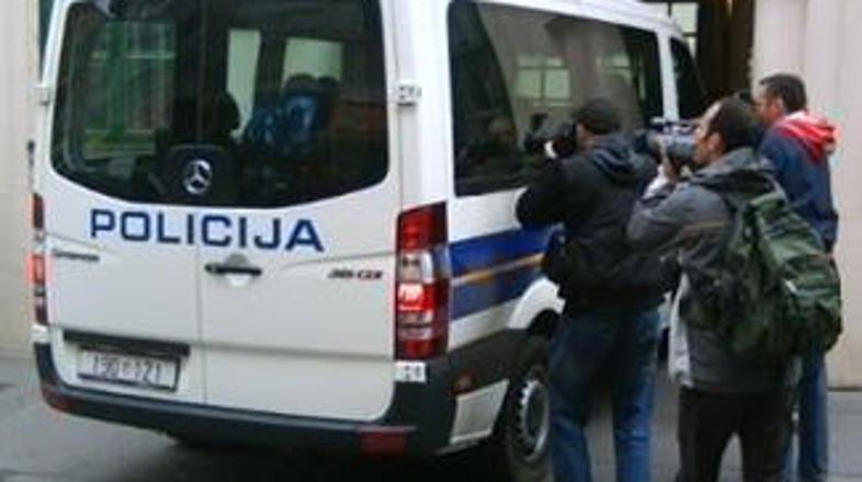 Ena izmed četrtkovih aretacij v operaciji Indeks