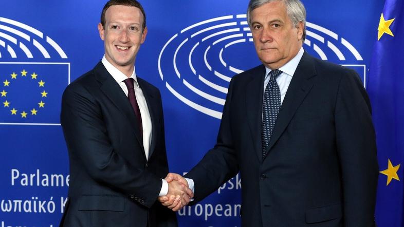 Mark Zuckerberg Antonio Tajani