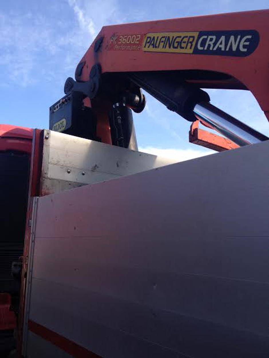 Ukradeni tovornjak MAN | Avtor: PU Maribor