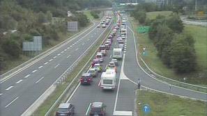 Zastoj pred karavankami