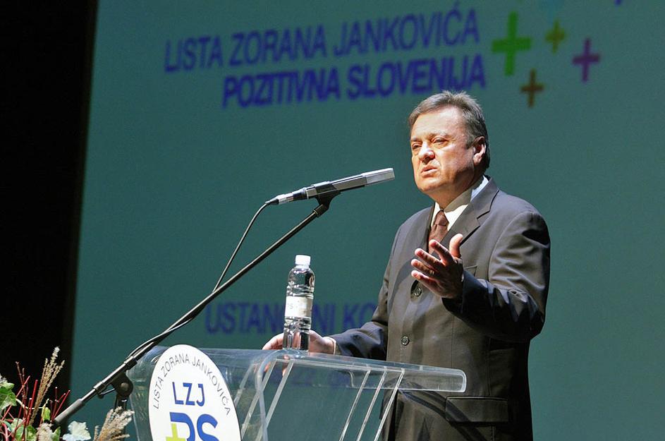 Ustanovitveni kongres stranke Lista Zorana Jankovića - Pozitivna Slovenija.