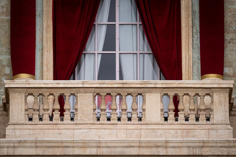 balkon bazilike svetega Petra