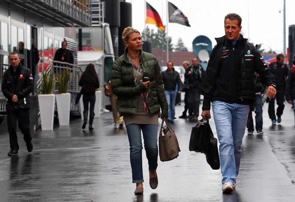 corinna michael schumacher | Avtor: EPA
