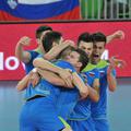 Slovenski odbojkarji odbojka Slovenija Stožice Hrvaška kvalifikacije za EP